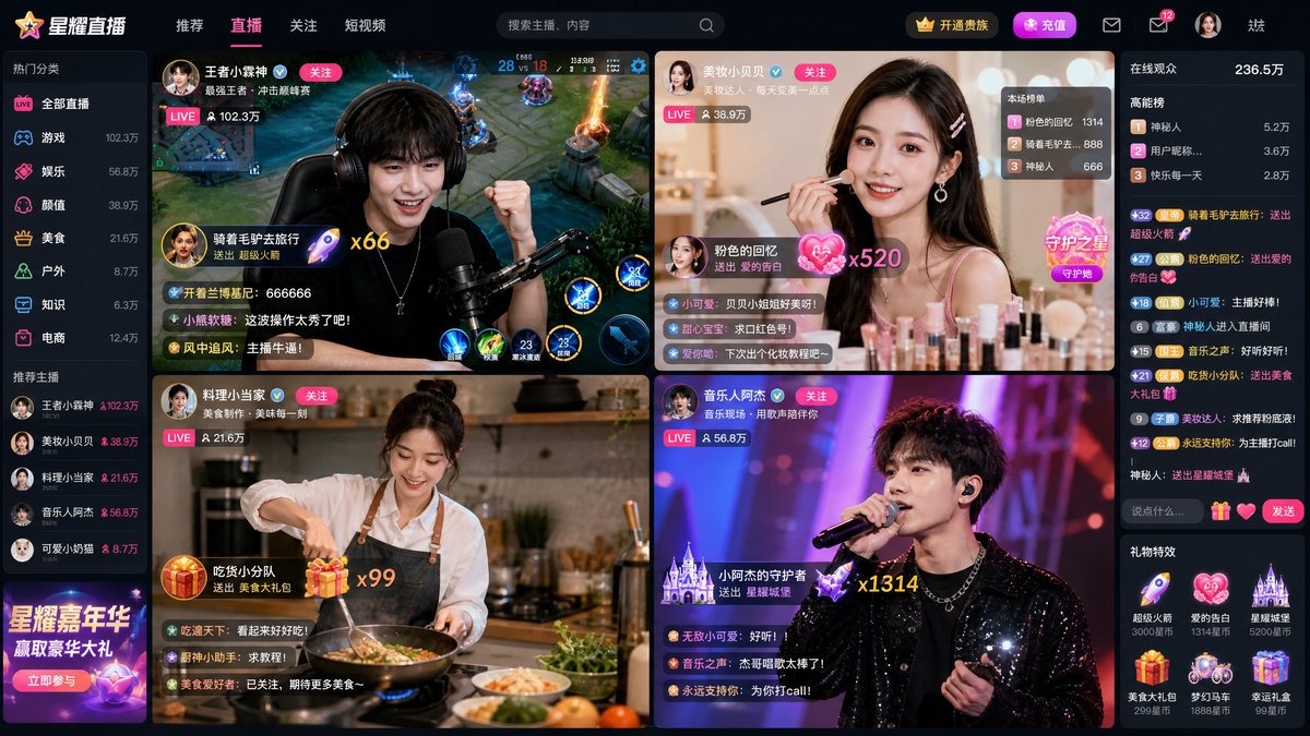 st站直播